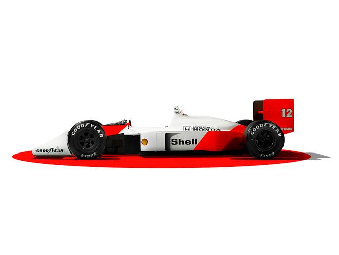 Ayrton Senna's McLaren Formula 1 car
