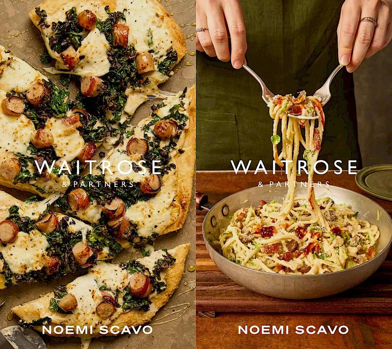 Noemi Scavo pasta and pizza for Waitrose