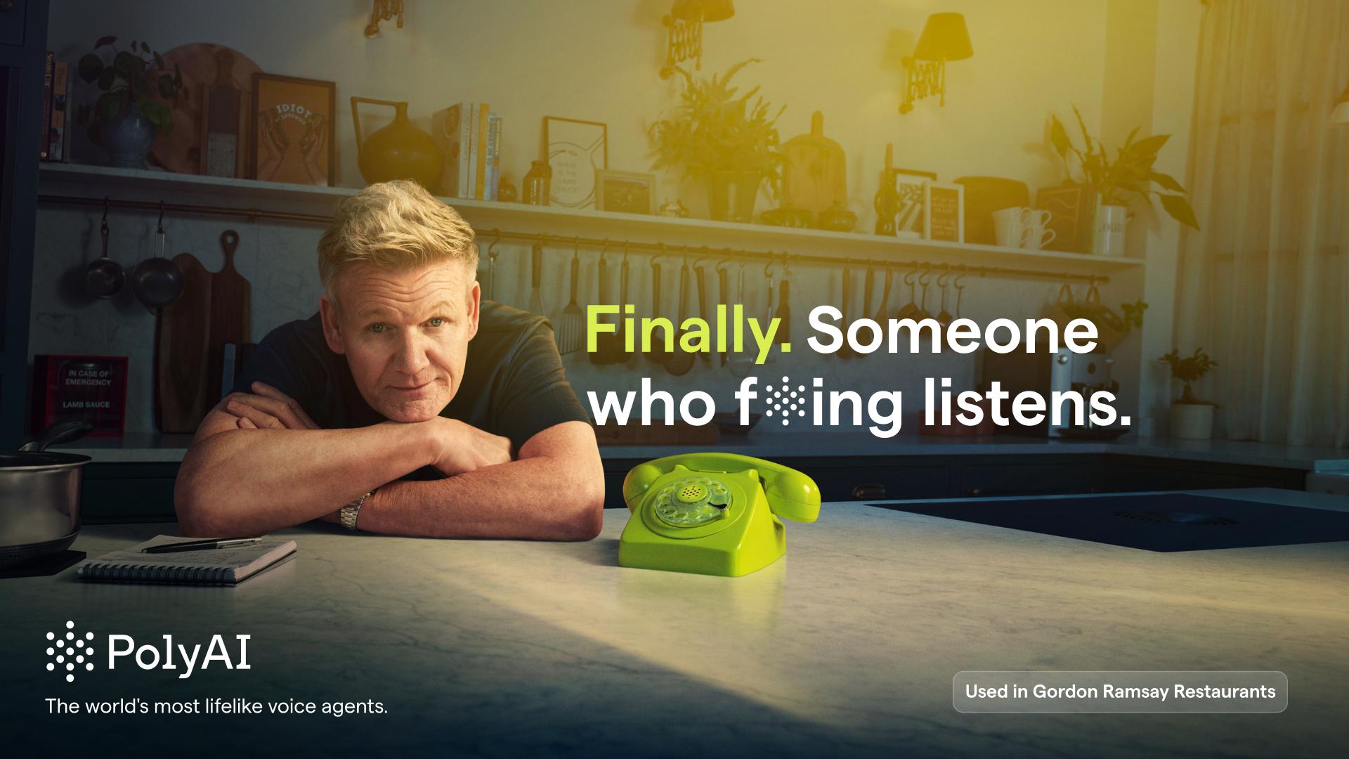 Gordon Ramsay x Poly AI