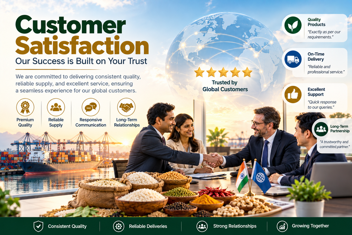 Building lasting customer relationships through consistent quality, reliable delivery, responsive service, and trusted partnerships.