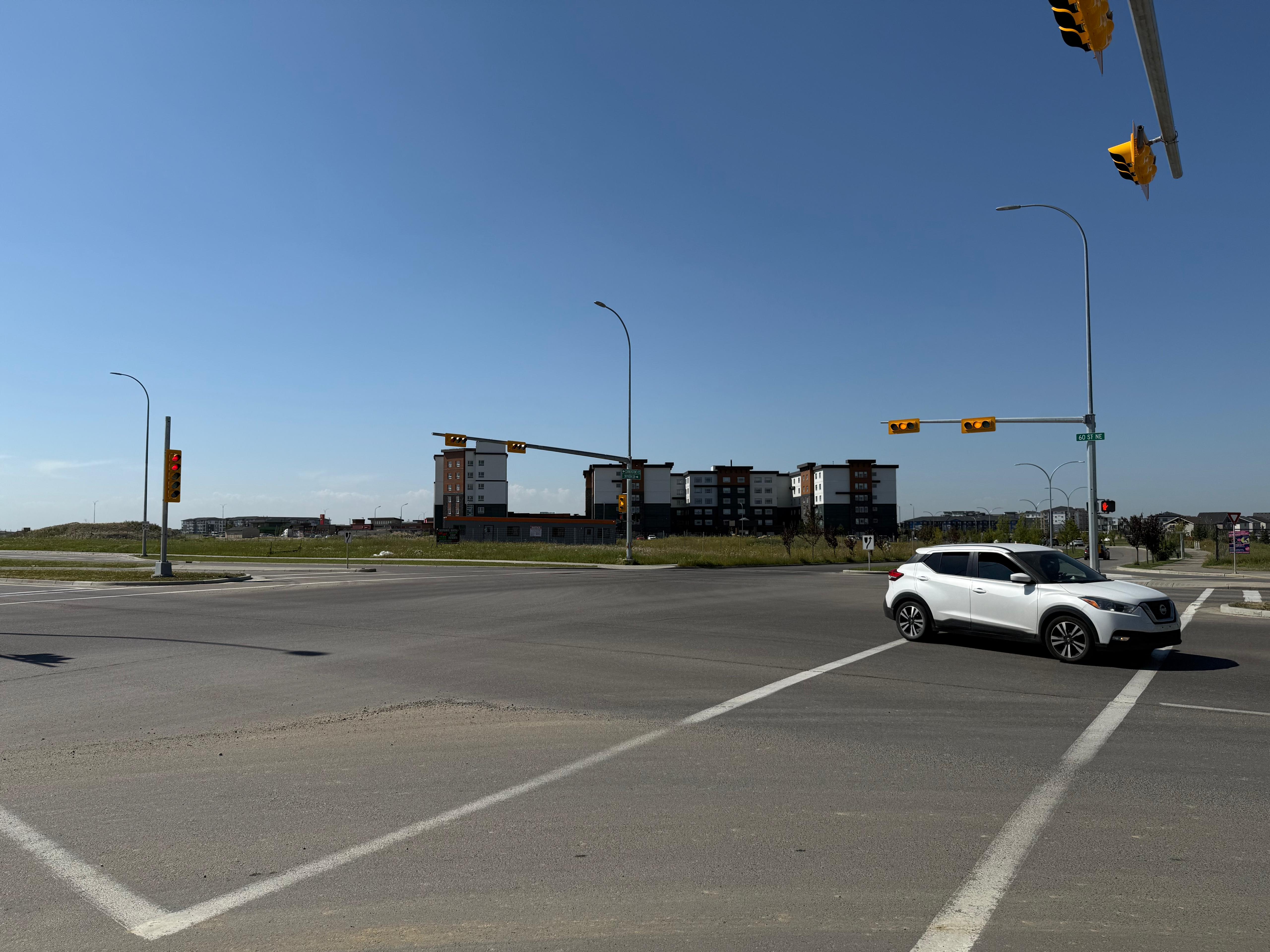 New Traffic Lights: Skyview Ranch Ave & 60 St (2025)
