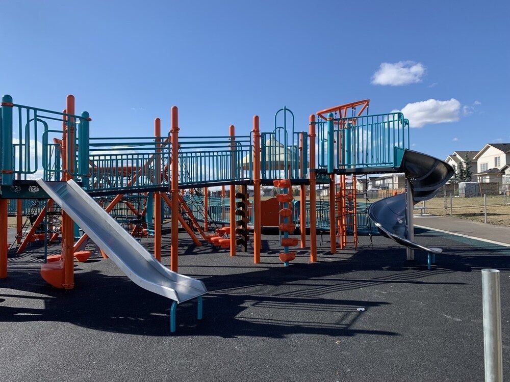 Redstone Park: Playground flooring fixed