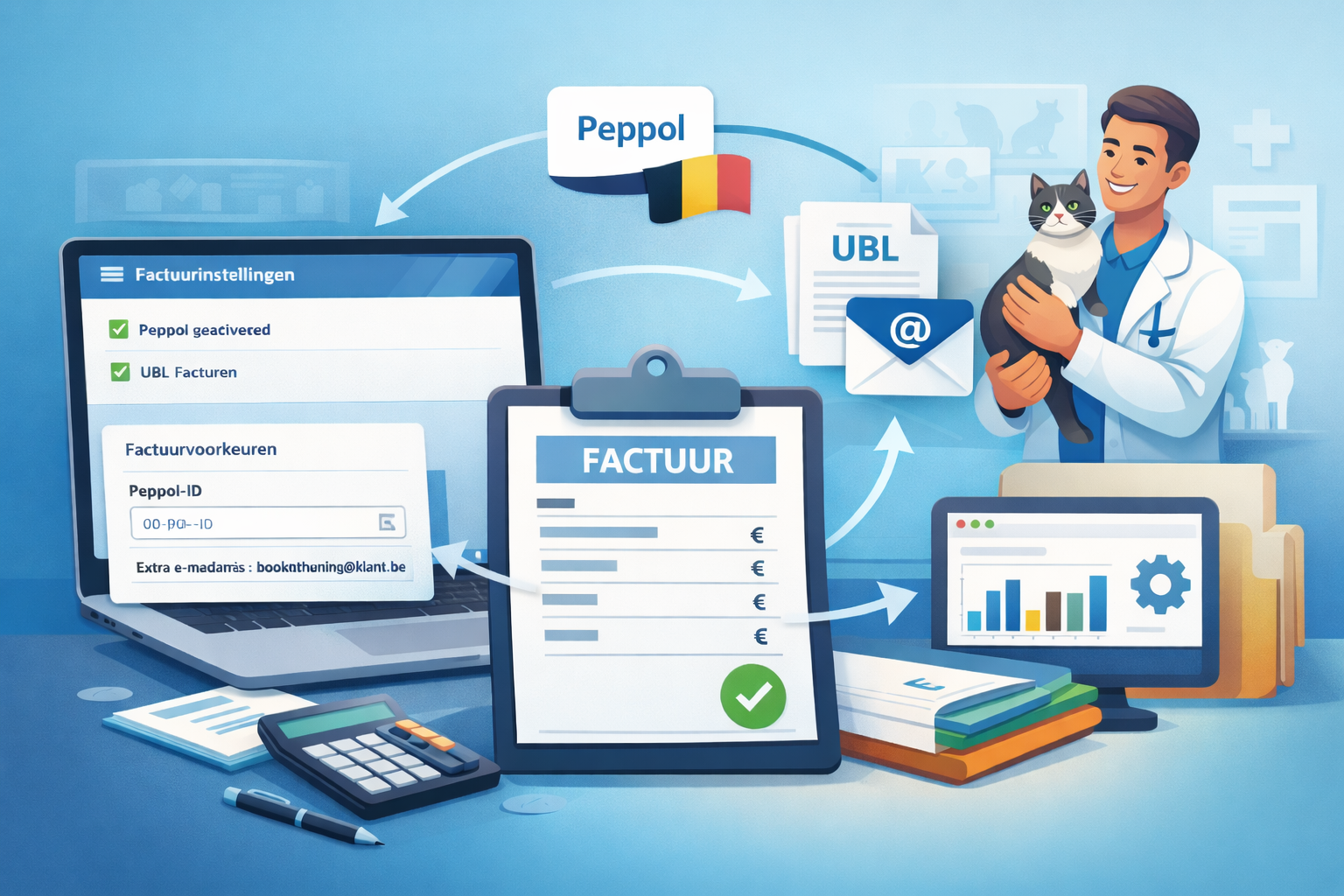 Hero afbeelding voor facturatie-updates-in-vetocare-peppol-ubl-en-meer-grip-op-factuurvoorkeuren
