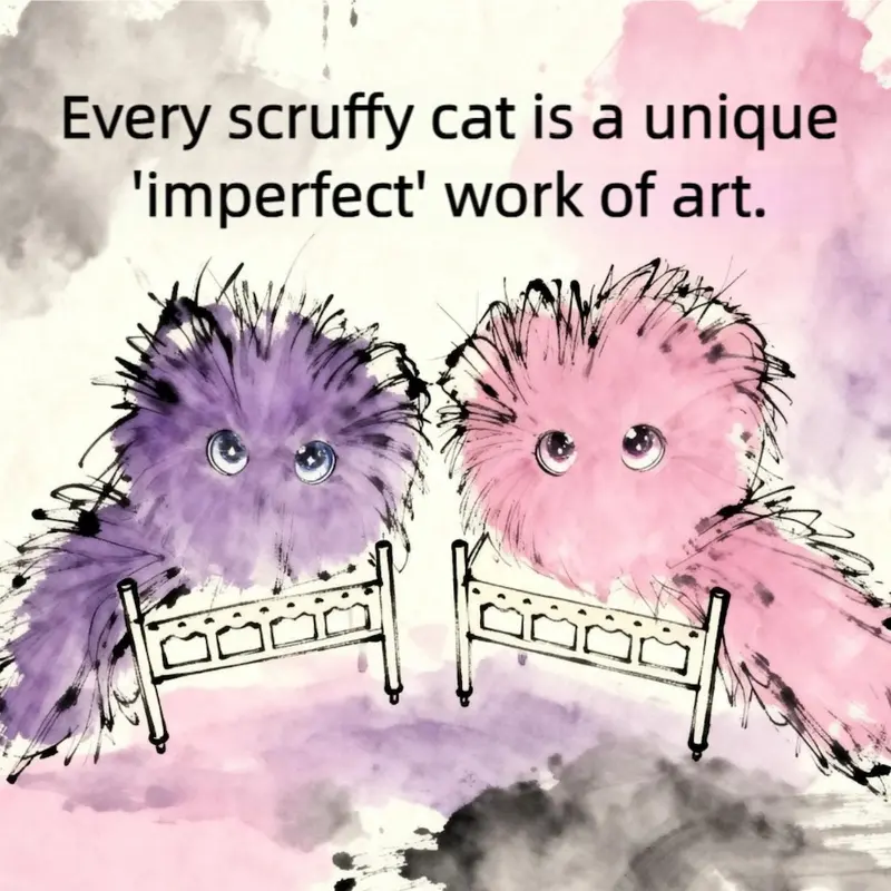 Scruffy Cat 3