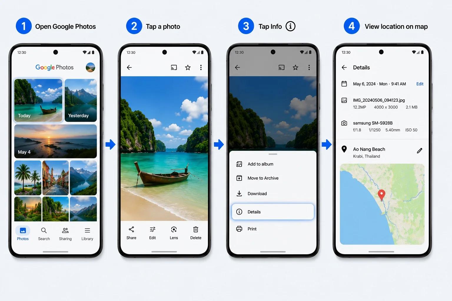 How To See Where A Photo Was Taken In Google Photos