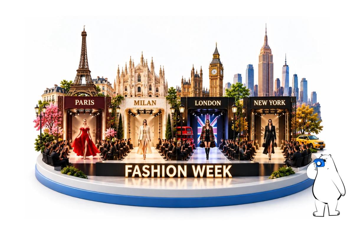 Fashion Capitals of the World: Paris, Milan, London & New York