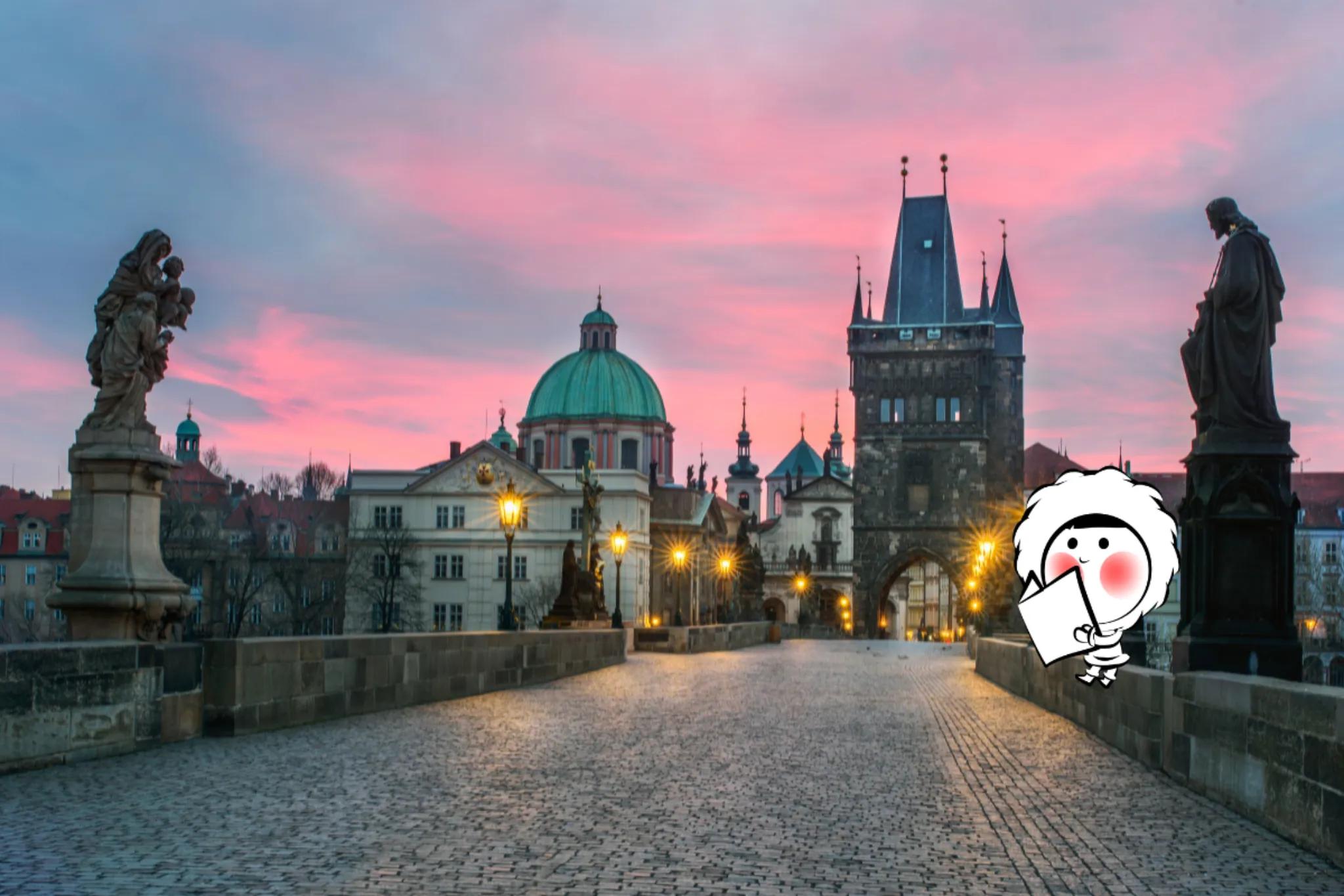 charles bridge prague.