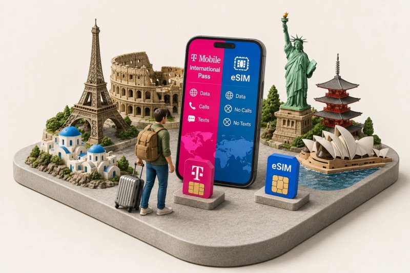 T-Mobile International Plans vs eSIM: Cost & Value