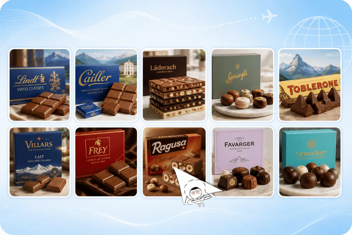 Top 10 Swiss Chocolate Brands Travelers Should Know