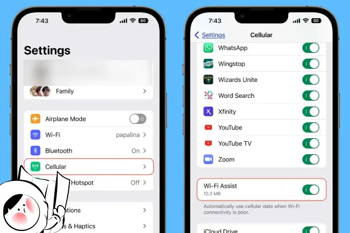 What is Wi-Fi Assist on iPhone?