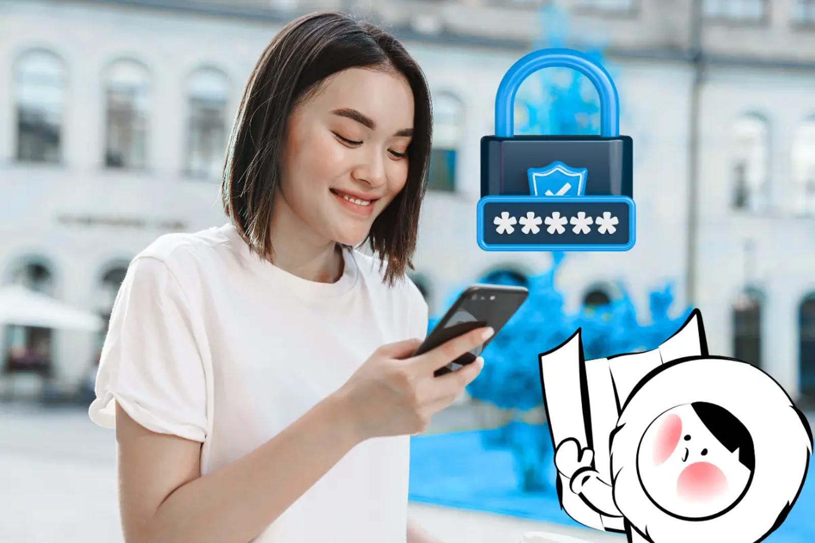 Переосмысленное изображение устройства с сетевой блокировкой