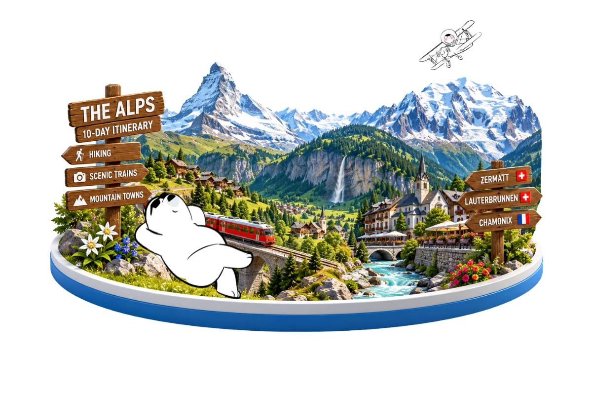The Alps: 10-Day Itinerary, Route & Travel Tips