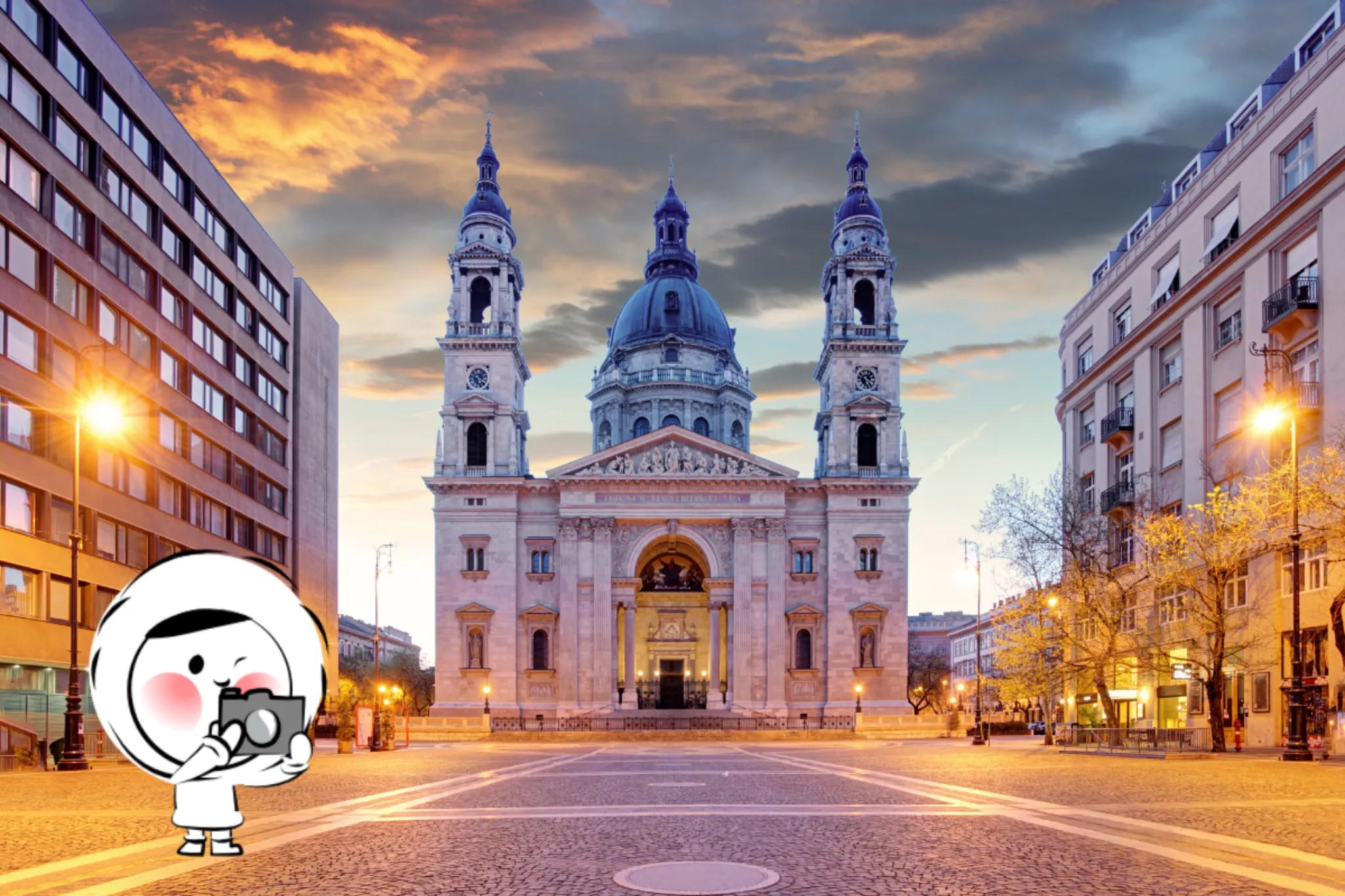Stephen's Basilica, Budapest is the largest church in Hungary.