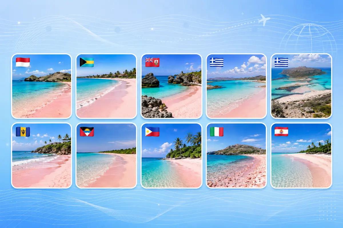 Top 10 Pink Sand Beaches in the World