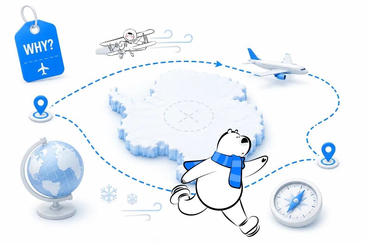 Why Don’t Planes Fly Over Antarctica?