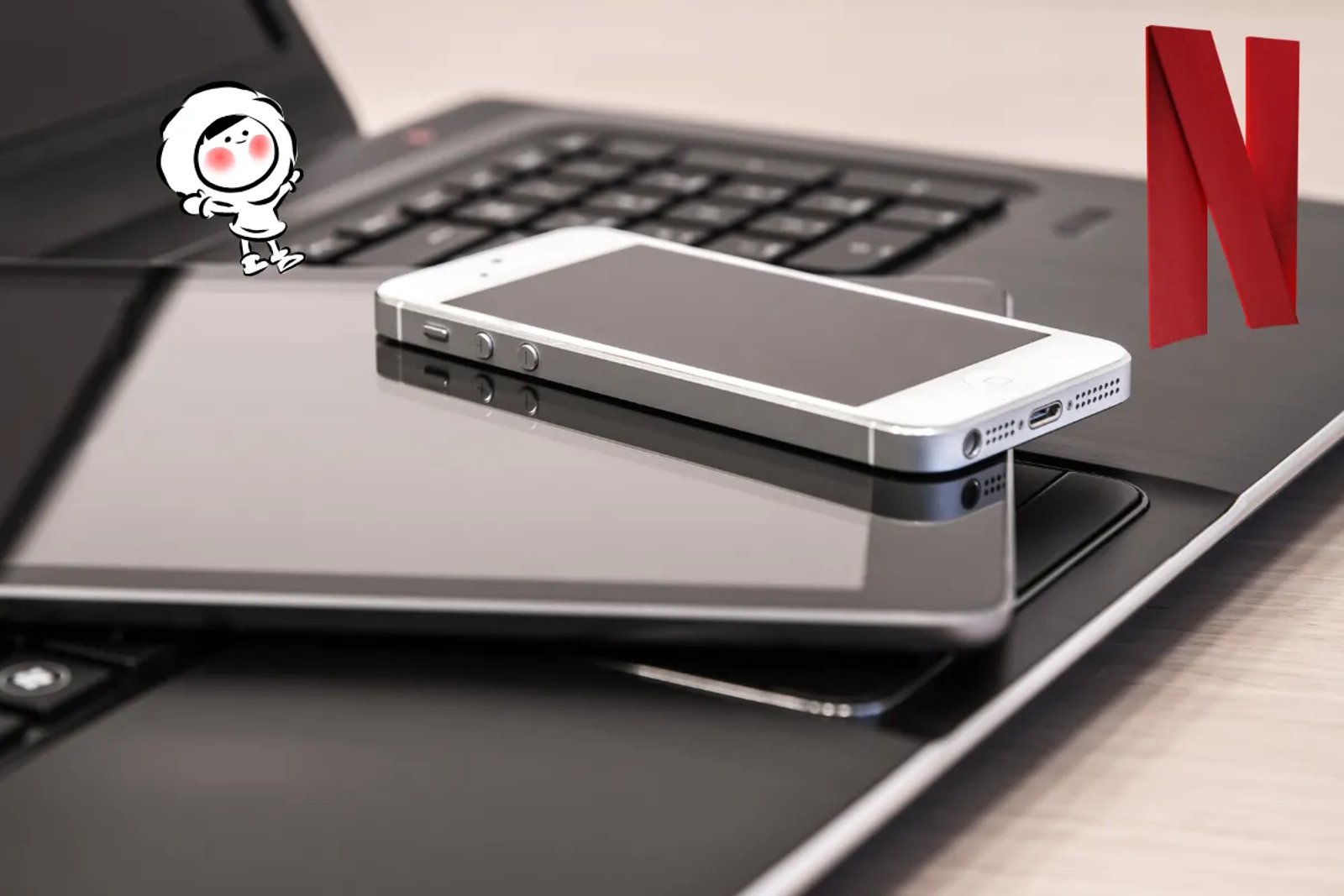 How many devices can have Netflix and updates on Mobile and Basic plan