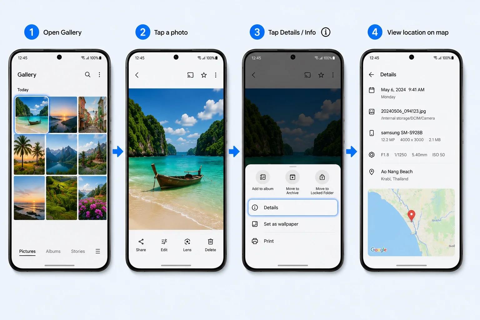How To See Where A Photo Was Taken On Android