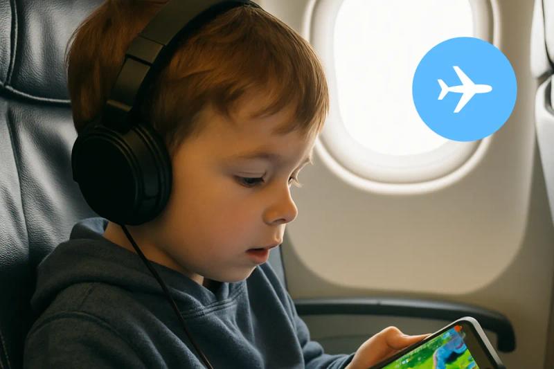Jeux à jouer en avion sans Wi-Fi