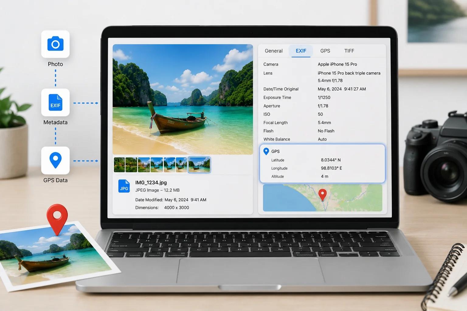 How To Check Photo Location From Metadata
