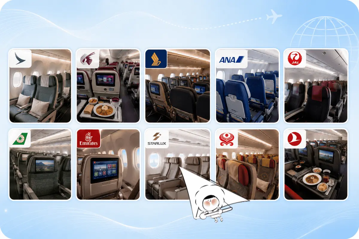 TOP 10 Best Economy Class Airlines in the World (2026)