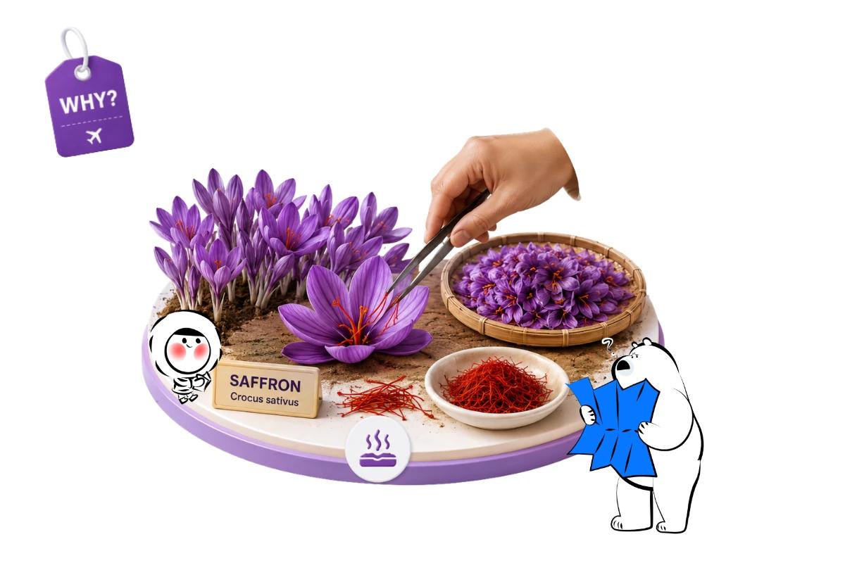 Why Is Saffron So Expensive? Harvesting & Price
