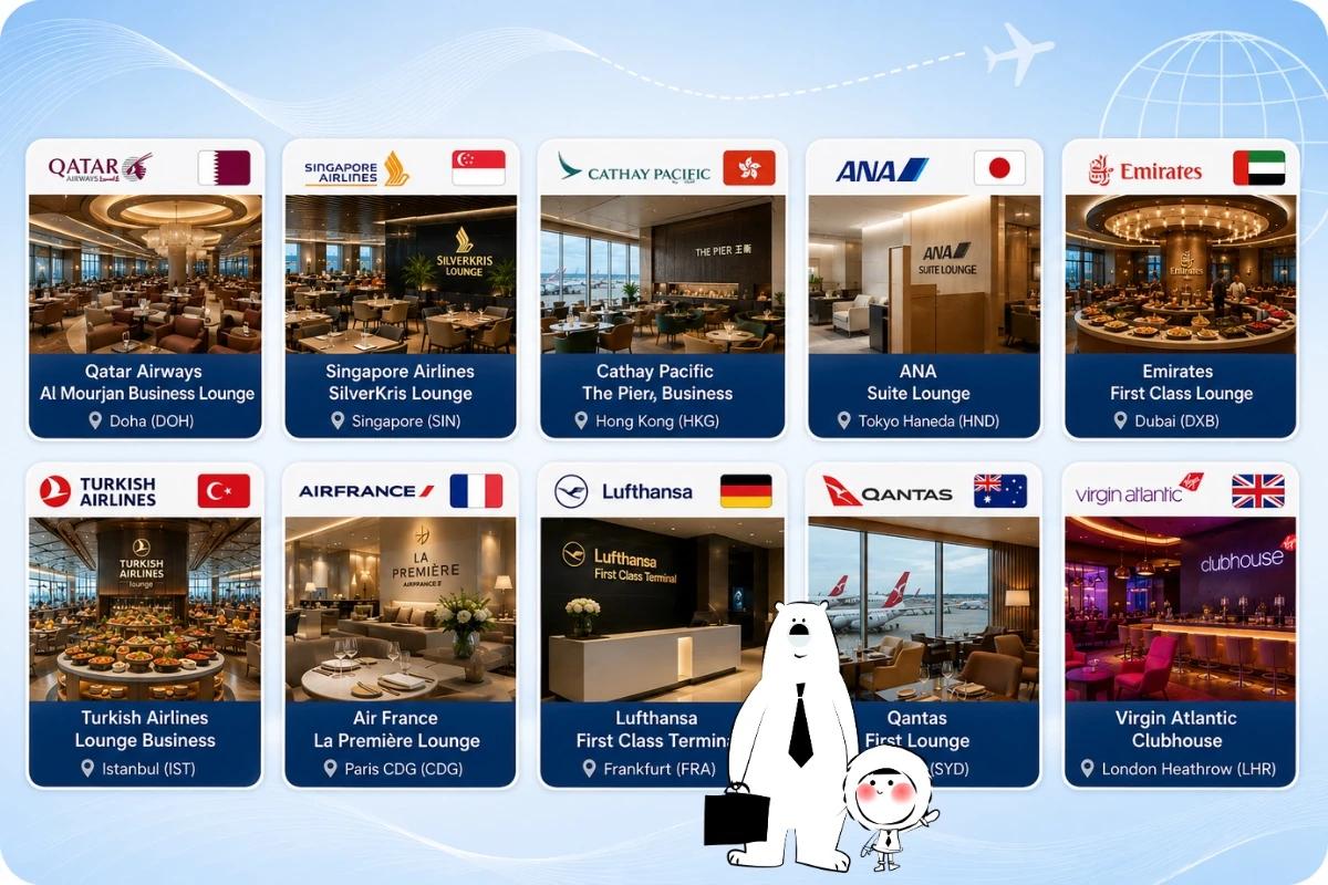 Top 10 Best Airport Lounges in the World 2026