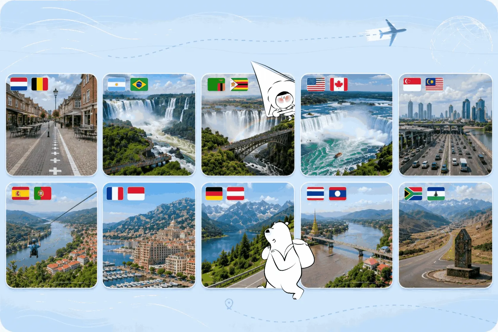 Top 10 Country Borders You Can Visit While Traveling