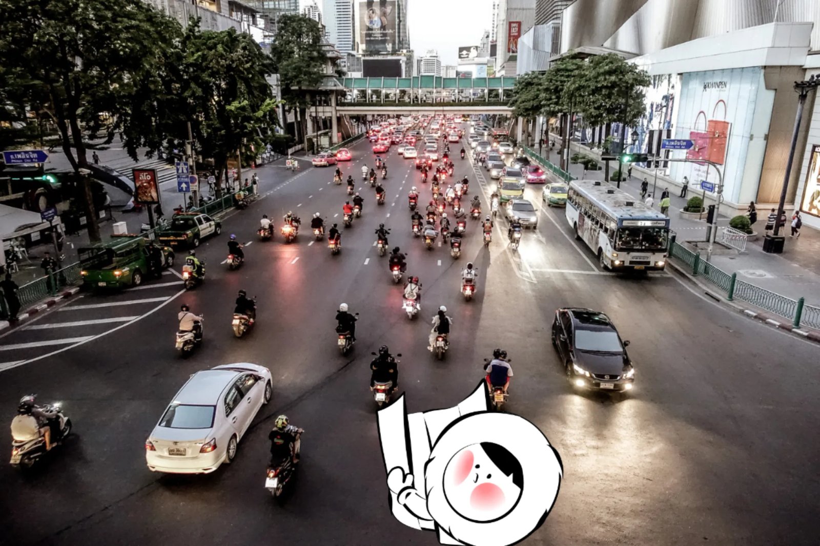 Weather in Bangkok, Thailand.