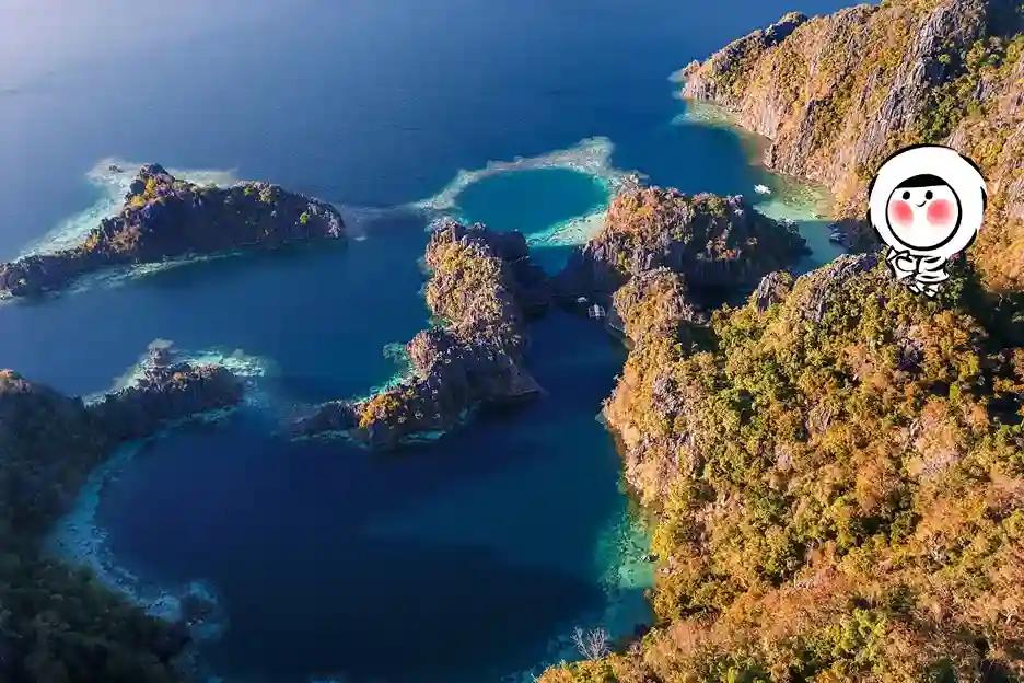 An island in the Philippines to promote eTravel Philippines