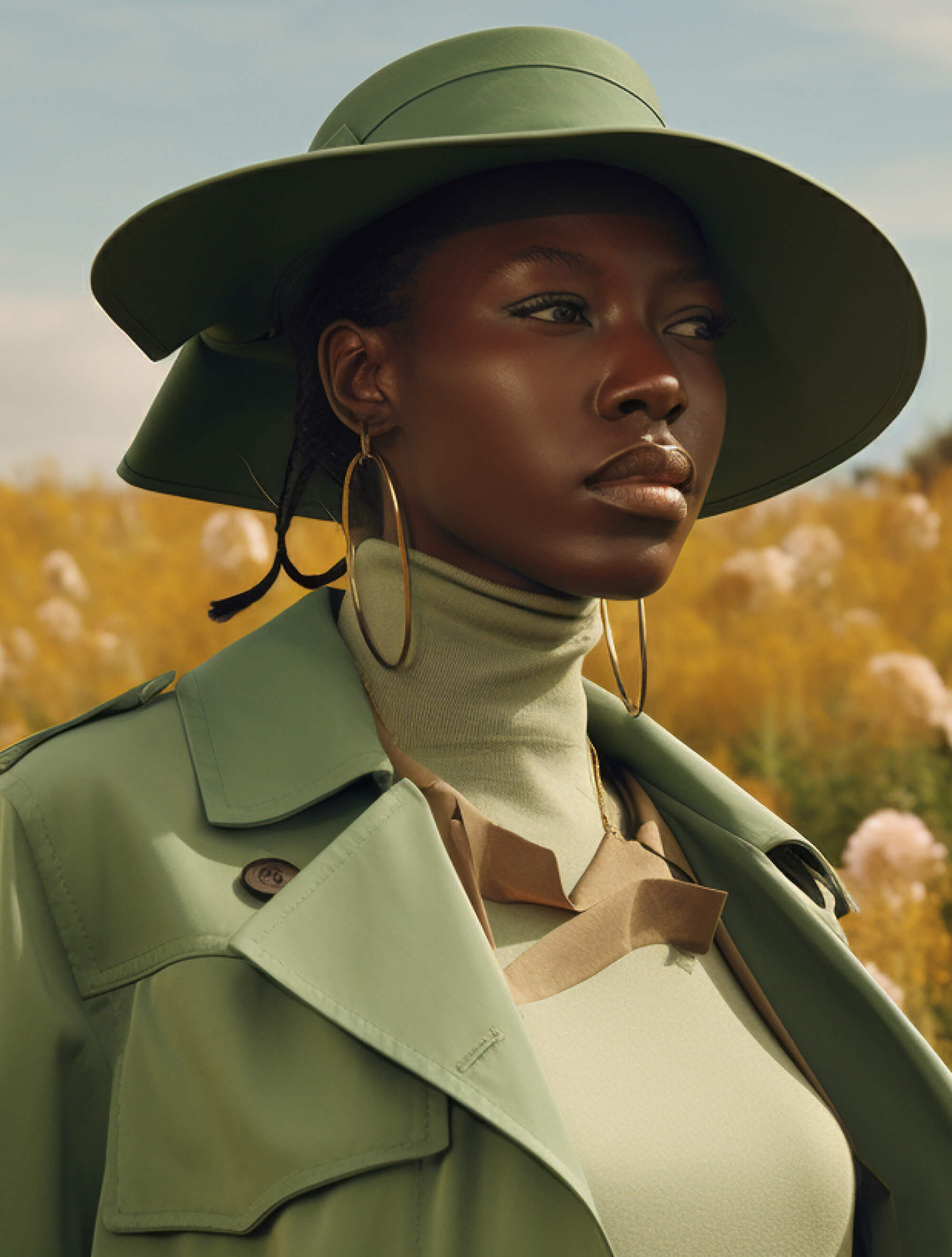 Trabalho visual selecionado do modelo de referência de Ryan Cole