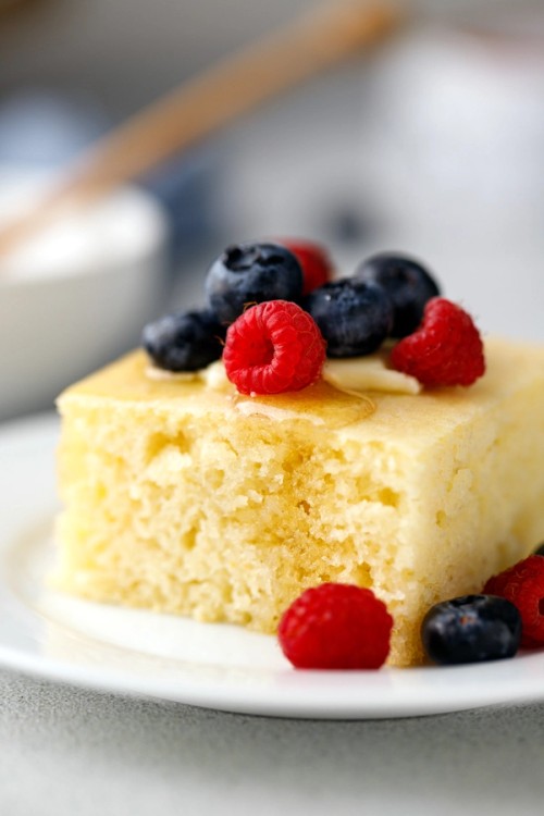 Baked Pancake Squares