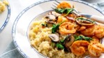 Keto Spicy Shrimp & Cauliflower Risotto