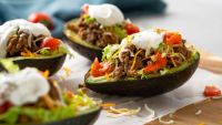 Keto Taco Stuffed Avocados
