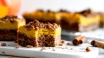 Gingerbread Pumpkin Cheesecake Bars
