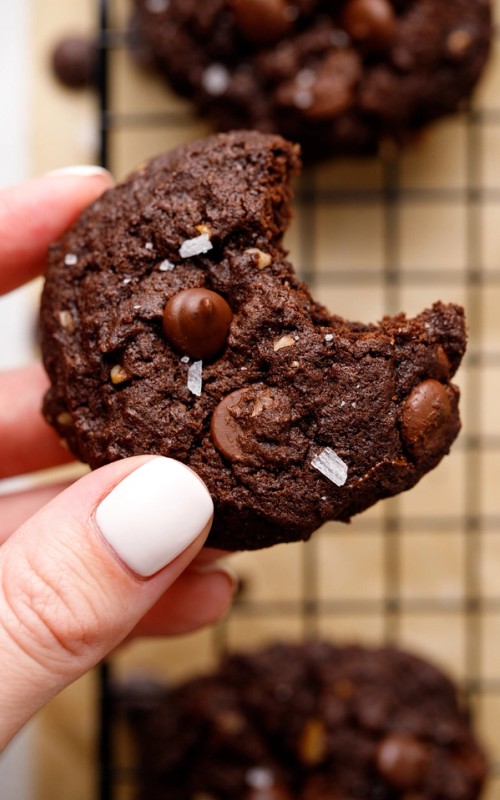 Double Chocolate Cookies