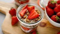 Keto Strawberry Chia Parfait