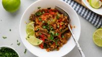 Instant Pot Keto Fajita Bowl