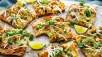 Keto Thai Chicken Flatbread Pizza
