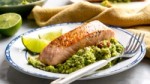Keto Seared Salmon with Guacamole