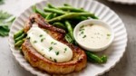 Keto Pork Chops with Cheese Sauce