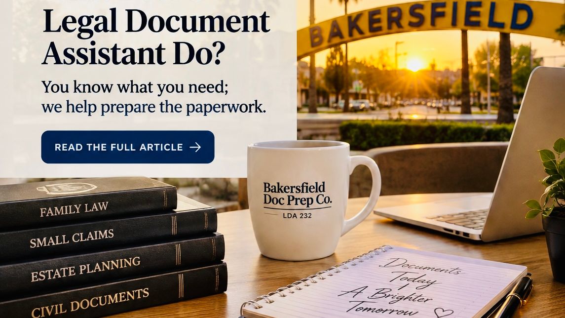 Discusses what an Legal Document Assistant actually does?