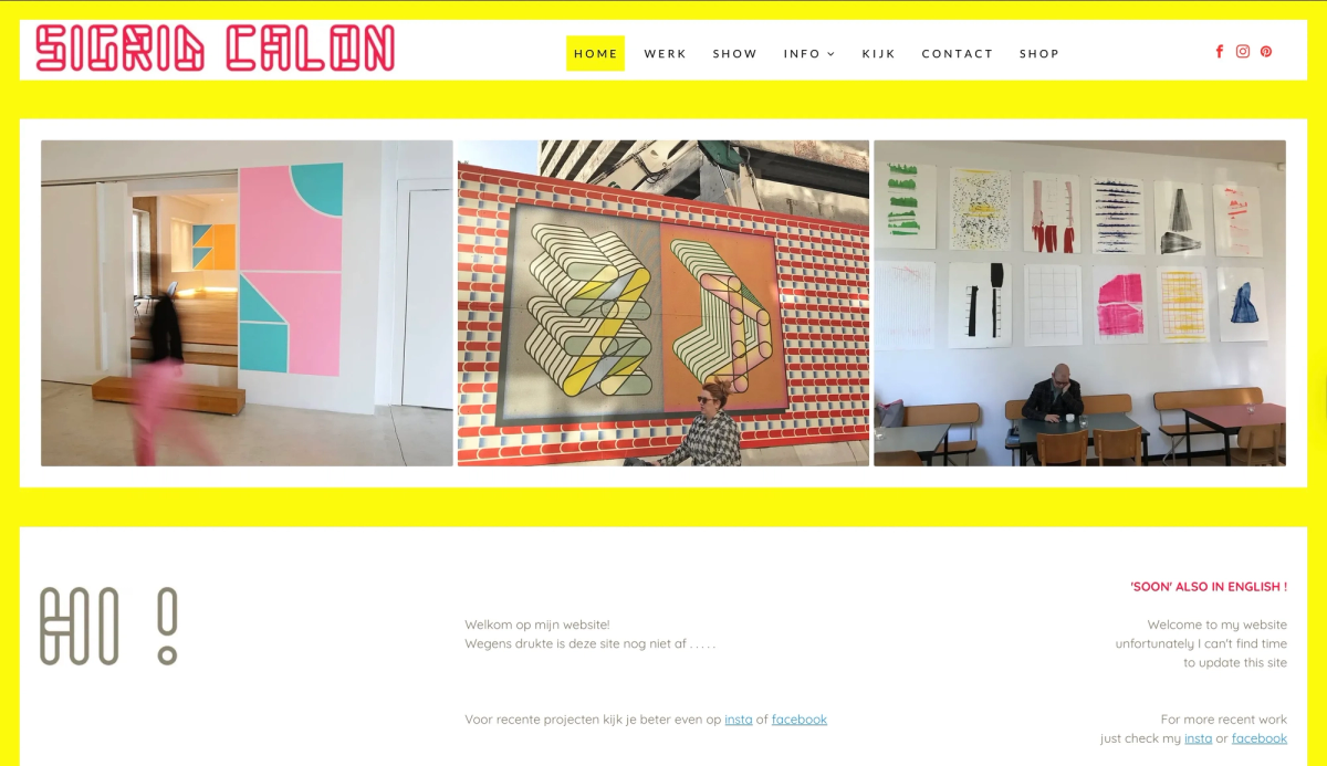 Sigrid Calon’s portfolio