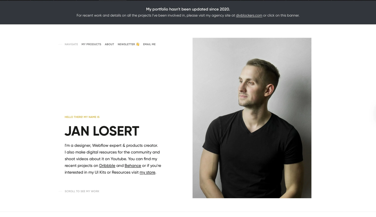 Jan Losert’s portfolio