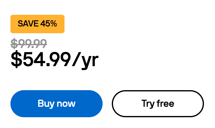 Parallels Desktop checkout with the PD45 discount code