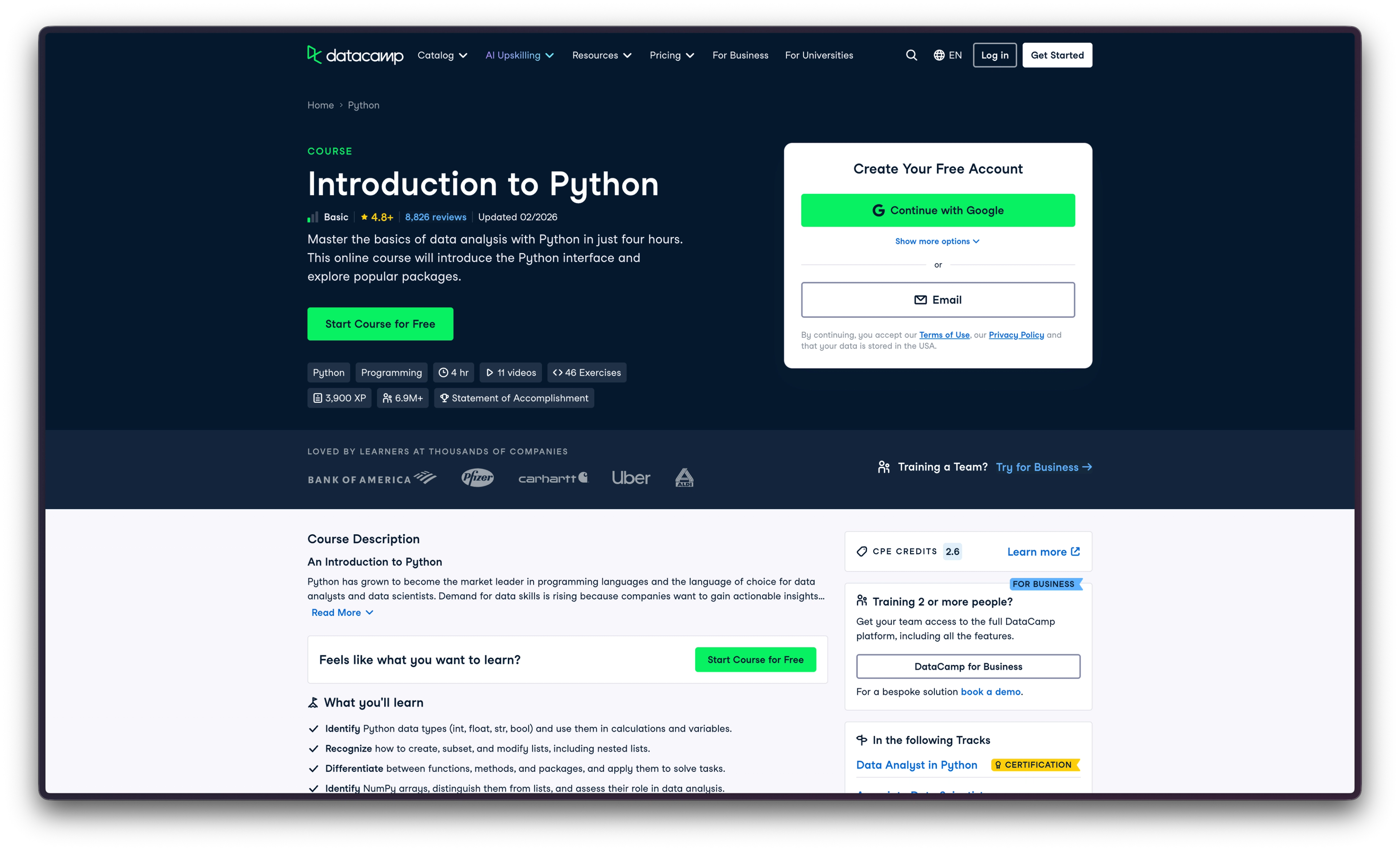 No. 6: Introduction to Python is the prerequisite every other course on this list assumes