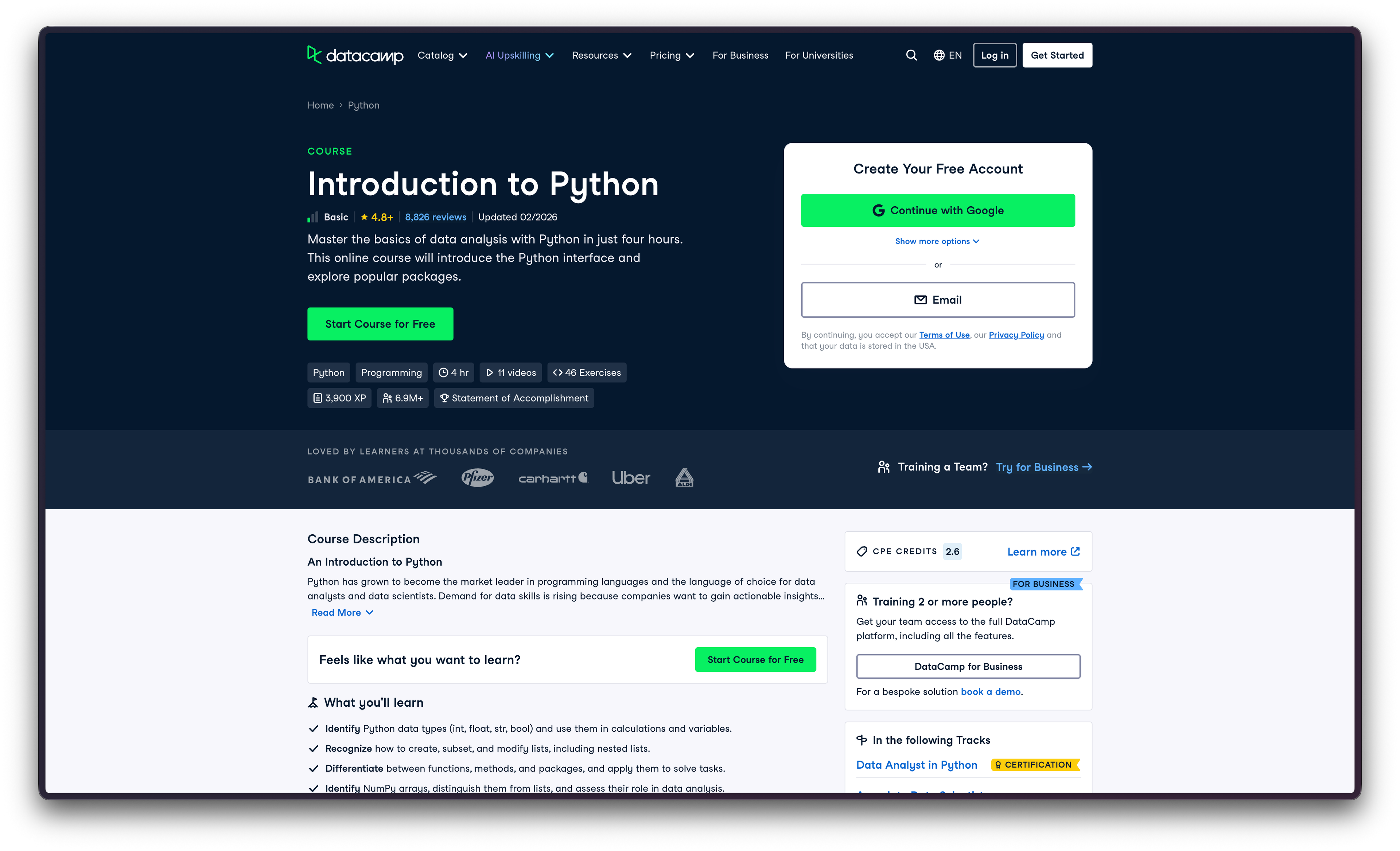 No. 6: Introduction to Python is the prerequisite every other course on this list assumes