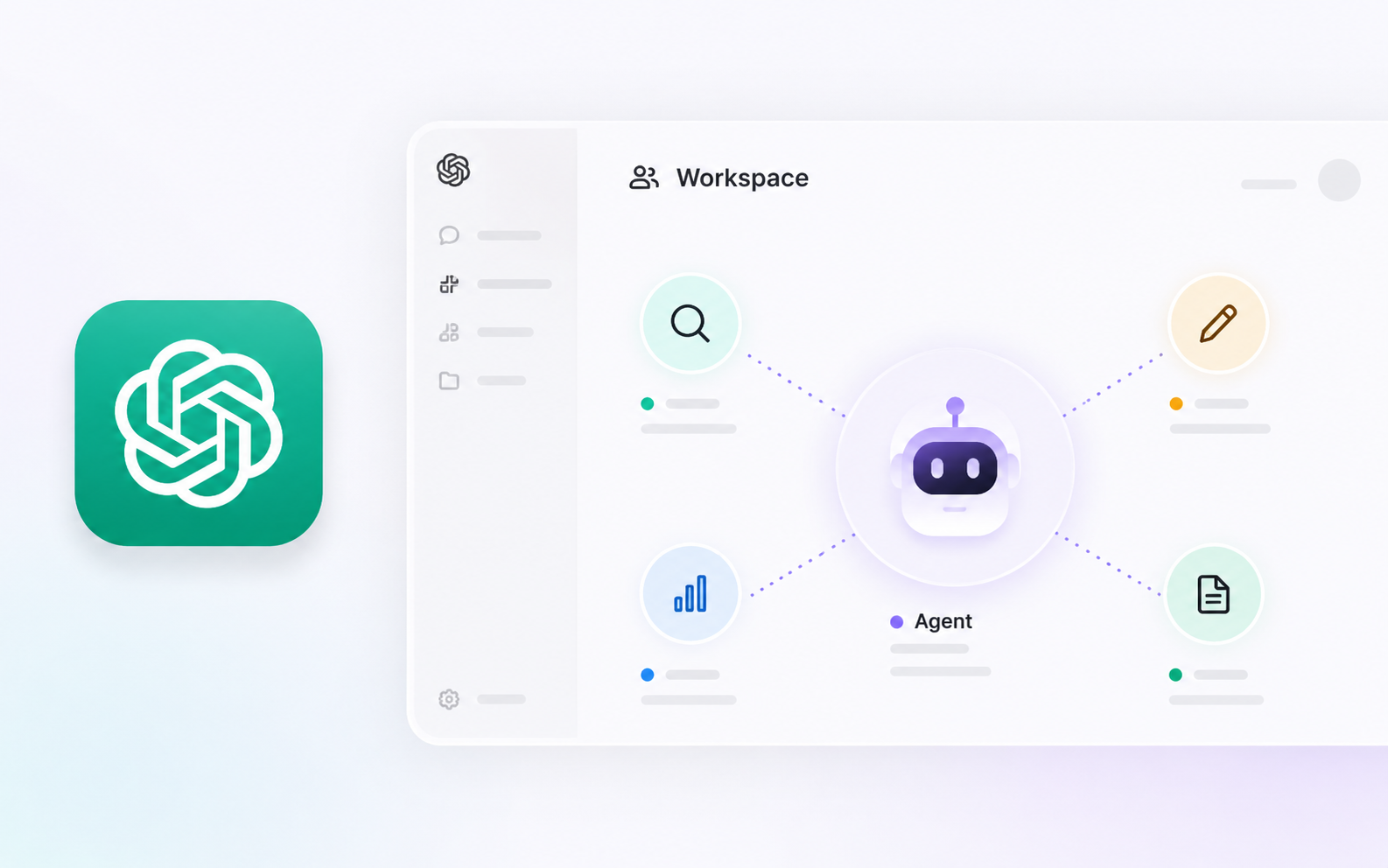 Set up useful AI teammates with new ChatGPT workspace agents