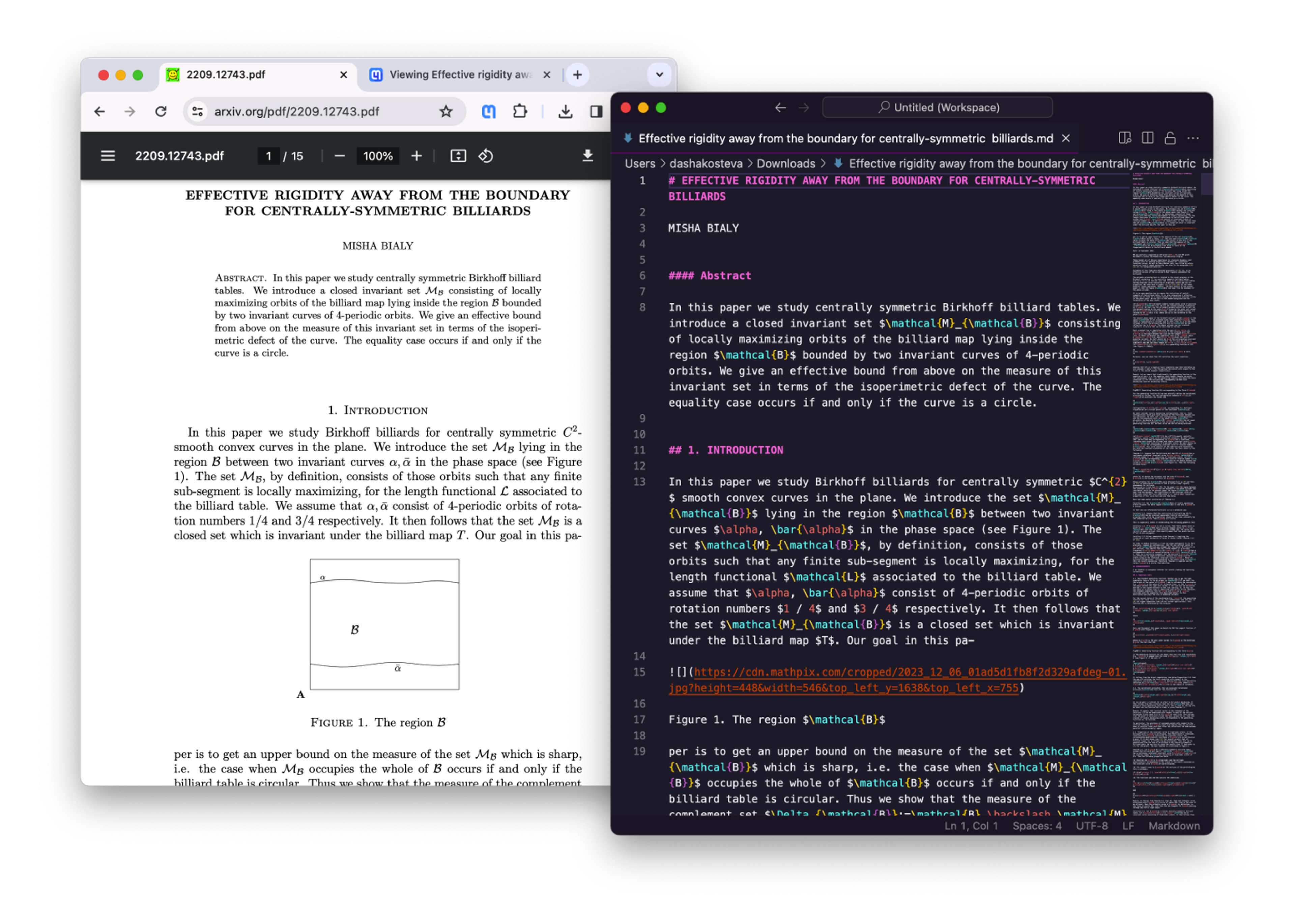 PDF to markdown