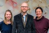 Three members of the Ebia Hearing team smiling together