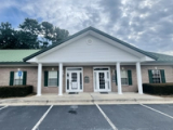 The front entrance of the Hearing & Balance Clinic office in Loganville